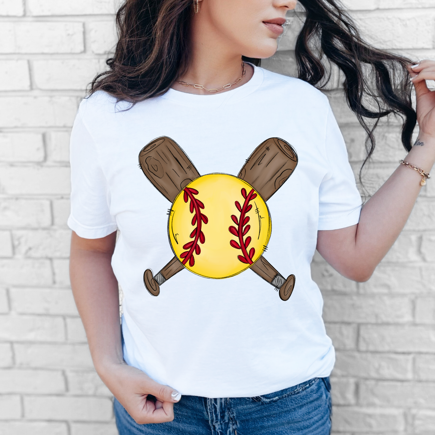 Softball DTF Transfer