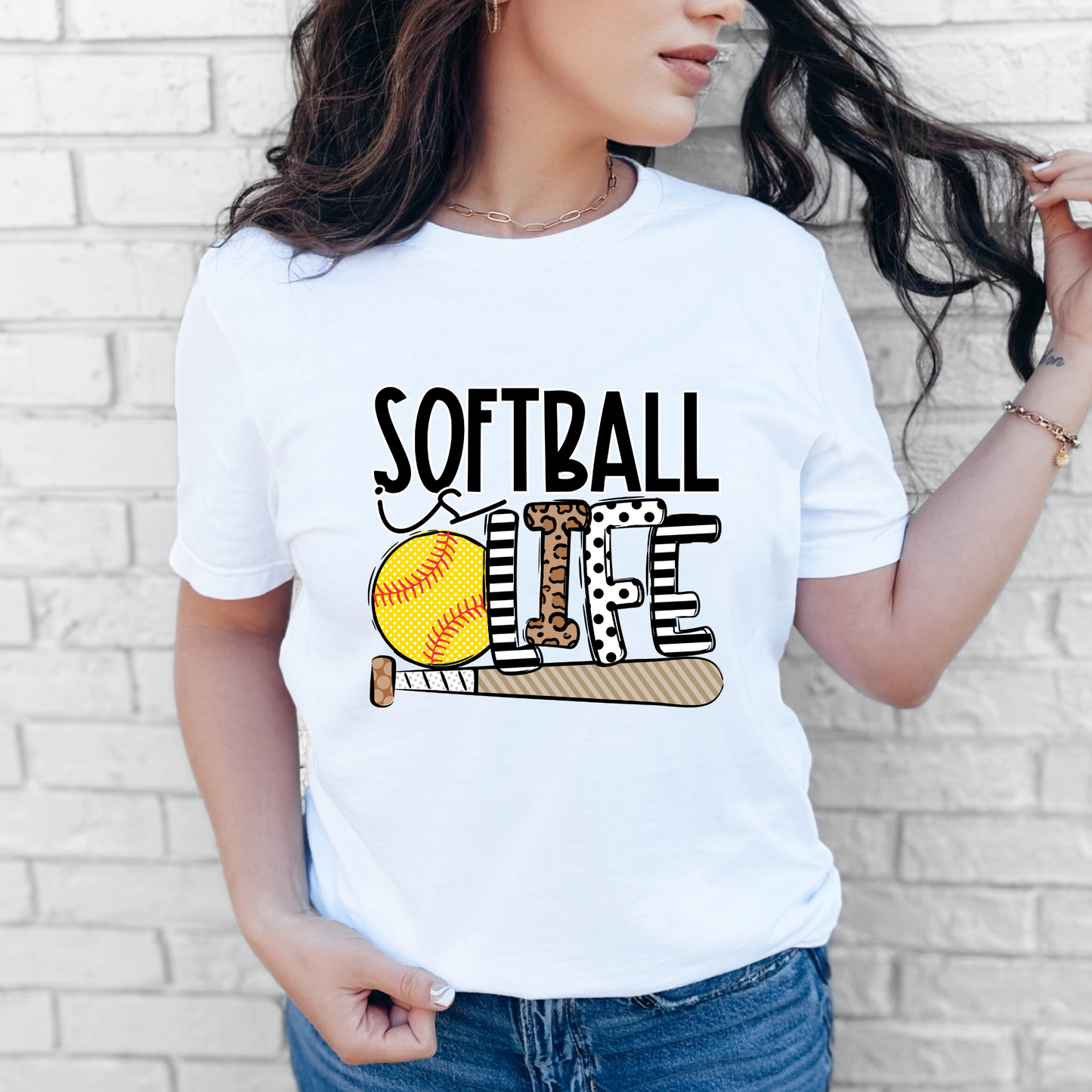 Softball DTF Transfer