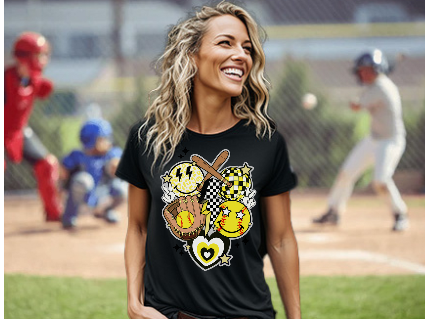 Softball DTF Transfer