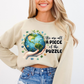 Earth Day DTF Transfer