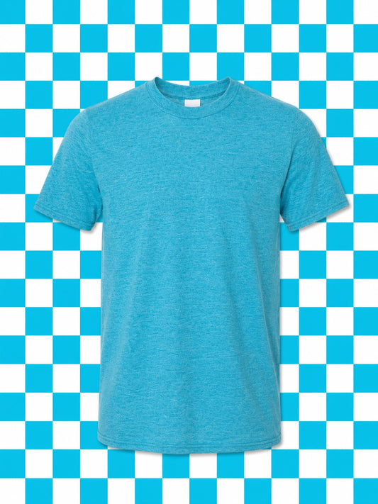 Gildan Softstyle Heather Galapagos