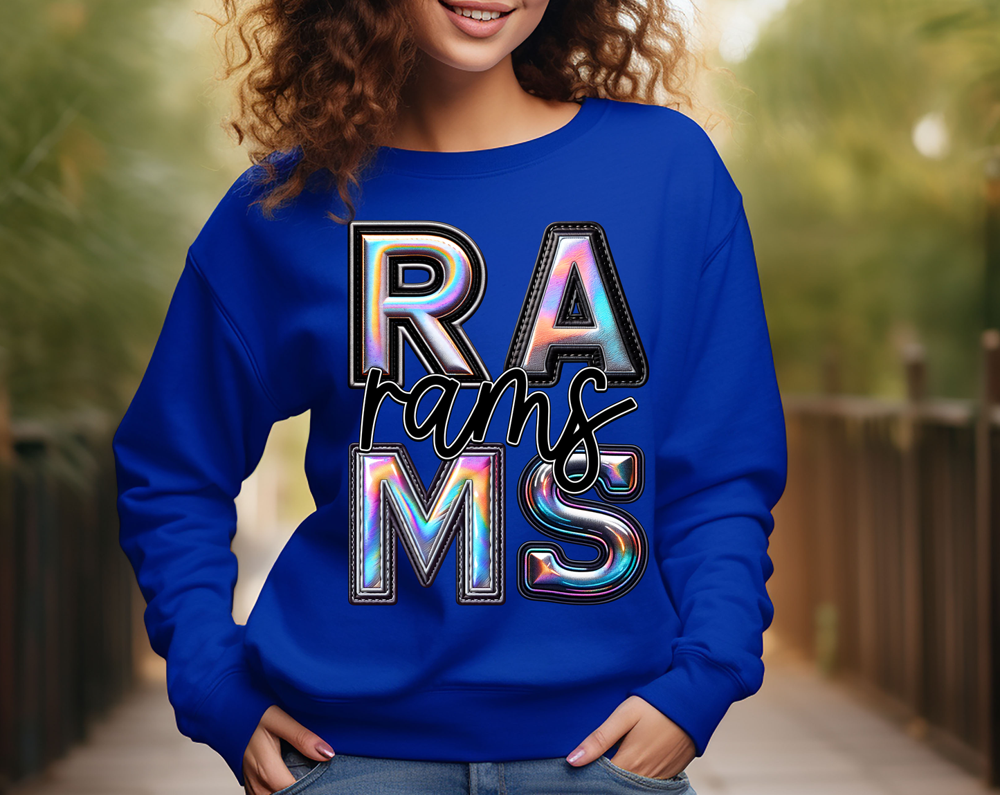 Rams DTF Transfer 00101