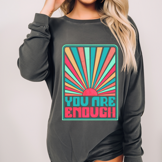 You Are Enough DTF Transfer