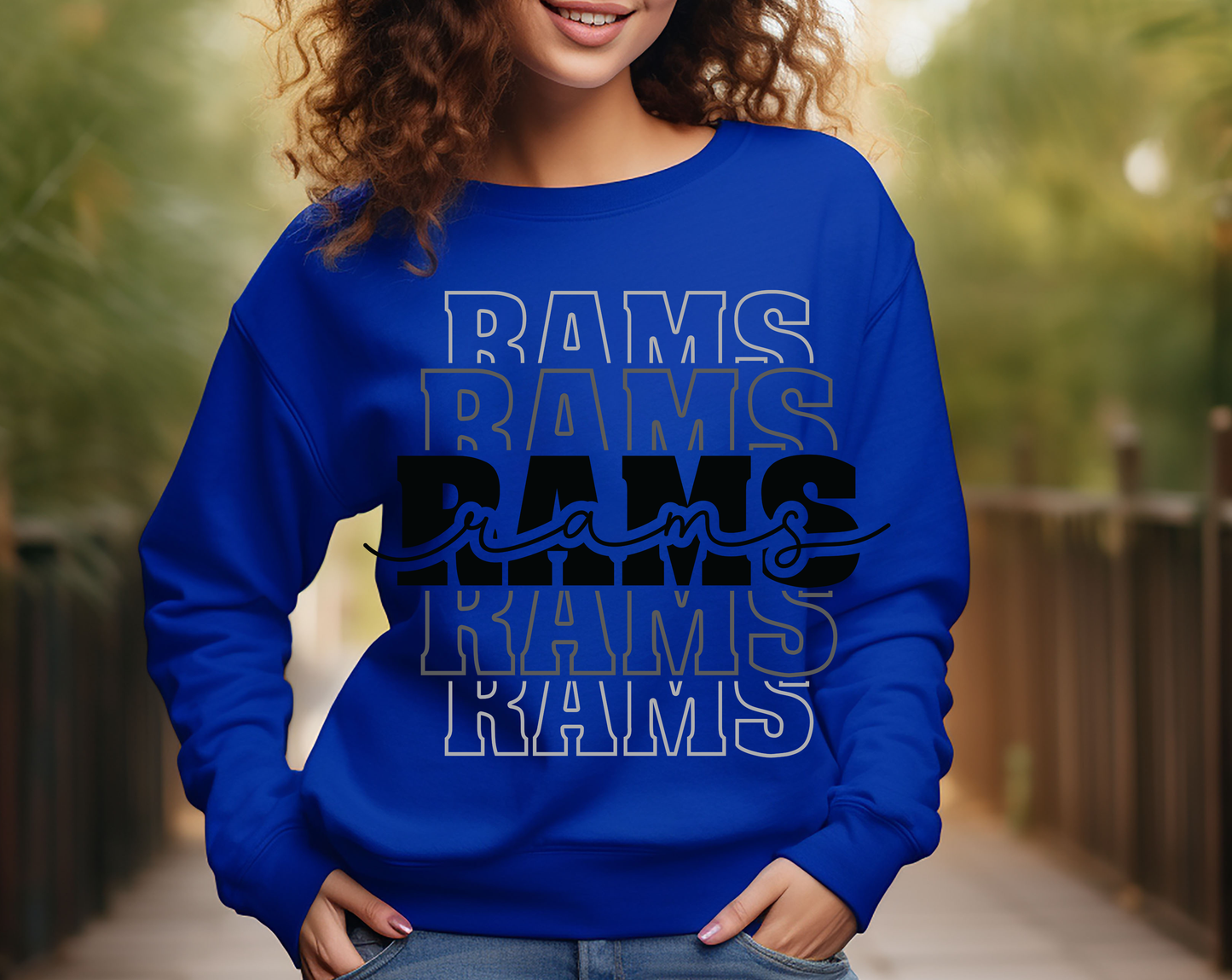 Rams DTF Transfer 00103