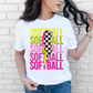 Softball DTF Transfer