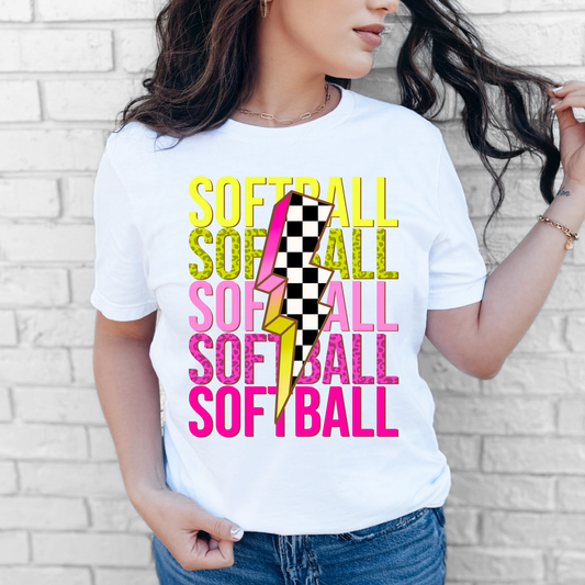 Softball DTF Transfer