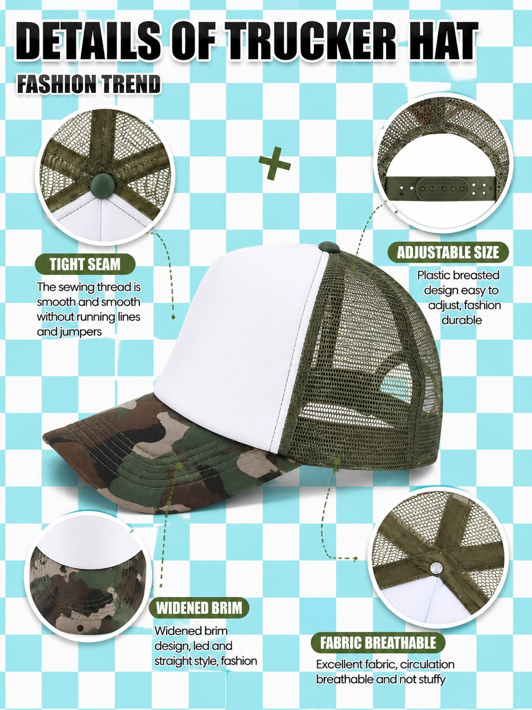 Sublimation Trucker Hat