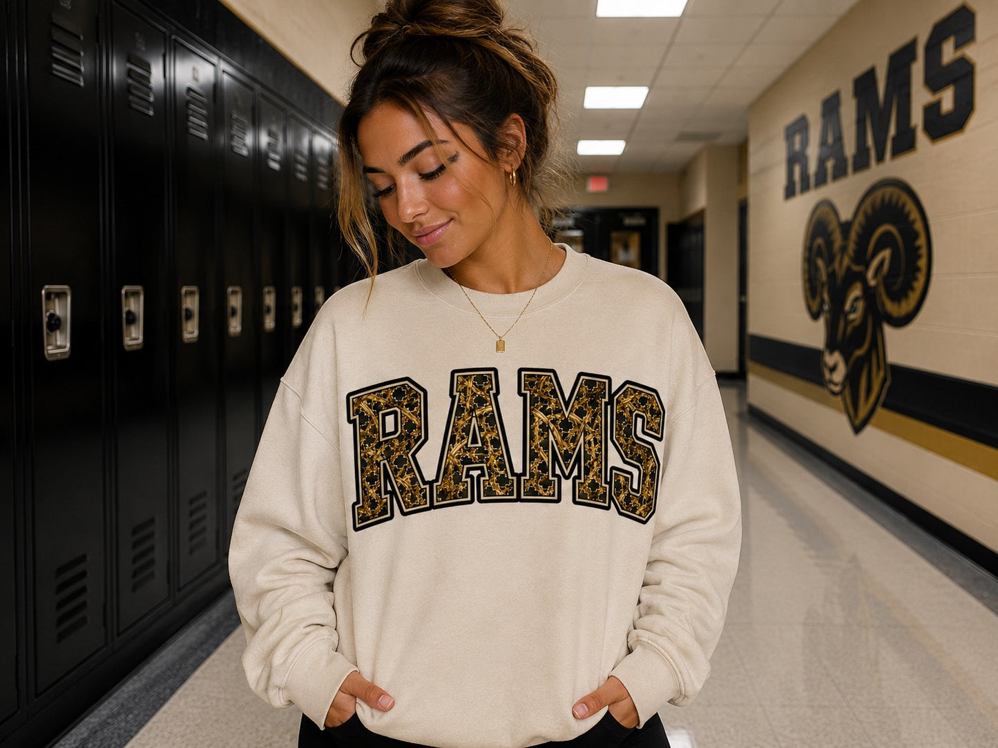Rams DTF Transfer 0051