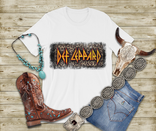 DEF LEPPARD DTF Transfer