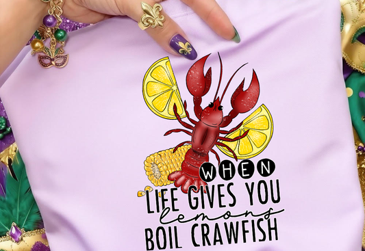 CRAWFISH DTF TRANSFER