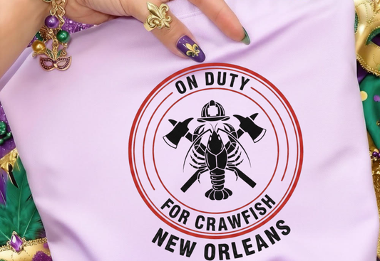 CRAWFISH DTF TRANSFER