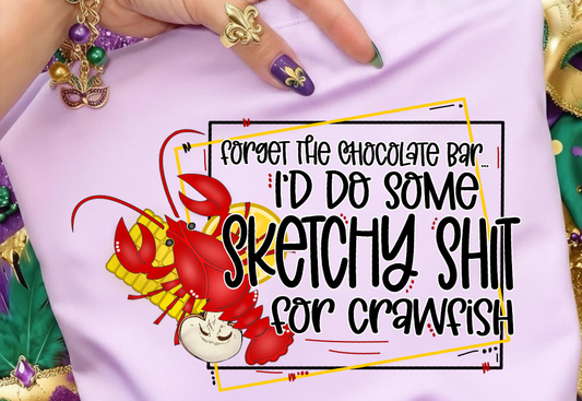 CRAWFISH DTF TRANSFER