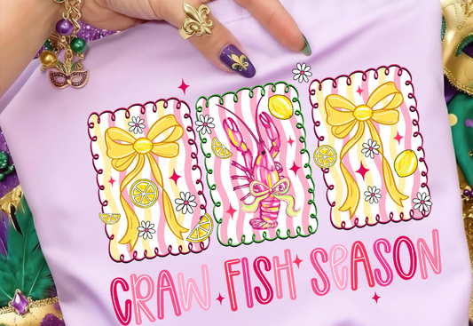 CRAWFISH DTF TRANSFER