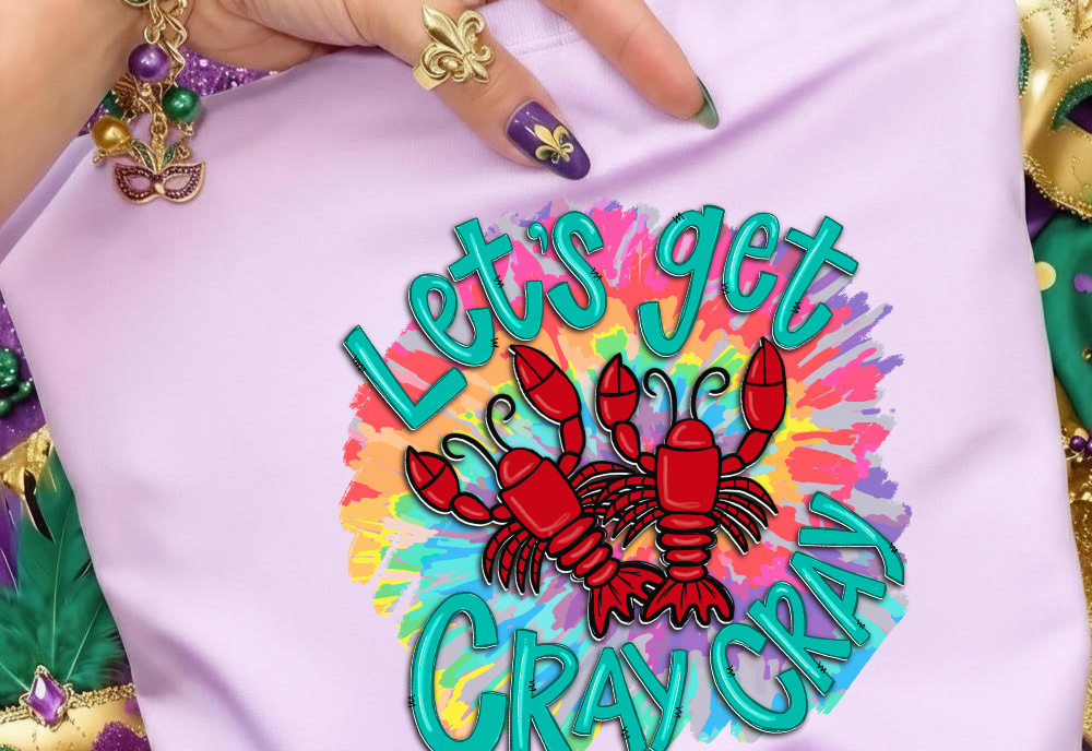 CRAWFISH DTF TRANSFER