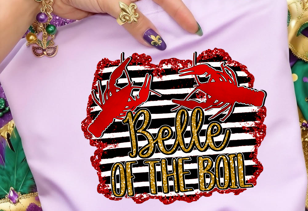 CRAWFISH DTF TRANSFER