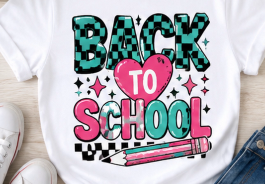Back to School DTF Transfer