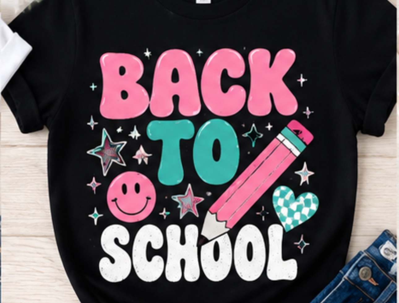 Back to School DTF Transfer