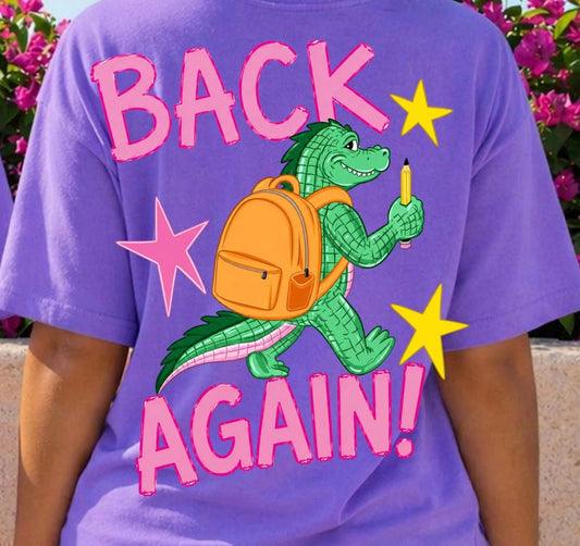 Back to School DTF Transfer