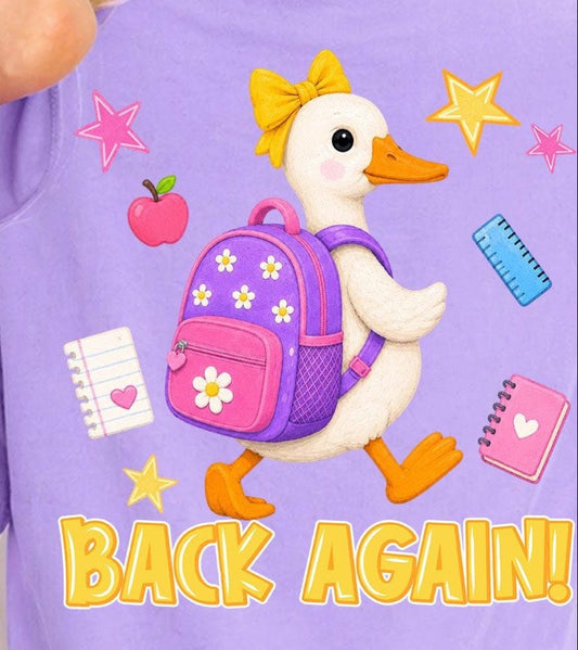 Back to School DTF Transfer