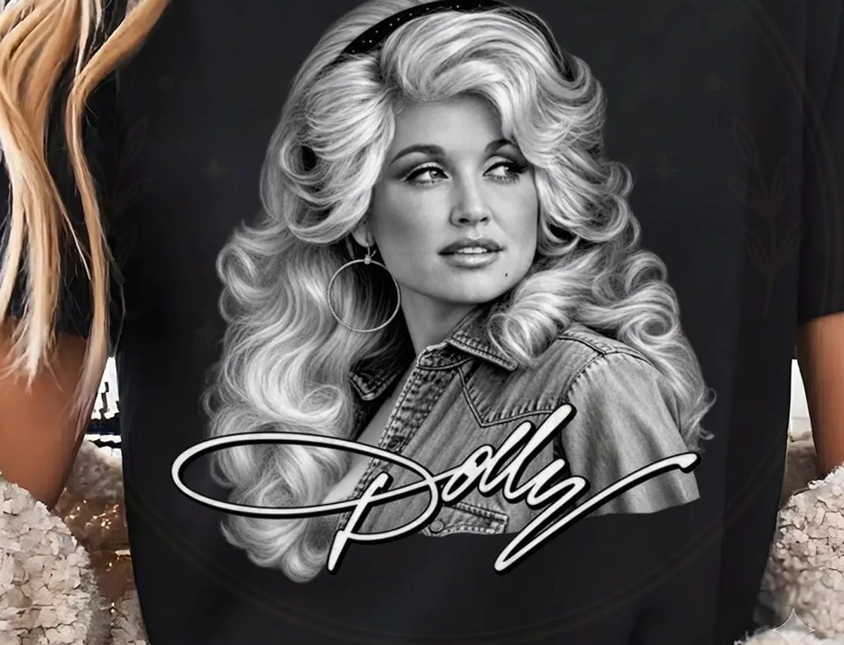Celebrity Dolly DTF Transfer