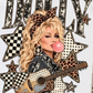 Celebrity Dolly DTF Transfer