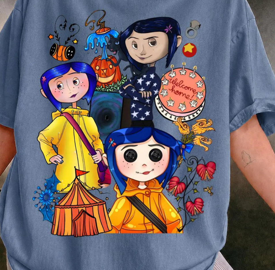 Celebrity Coraline DTF Transfer