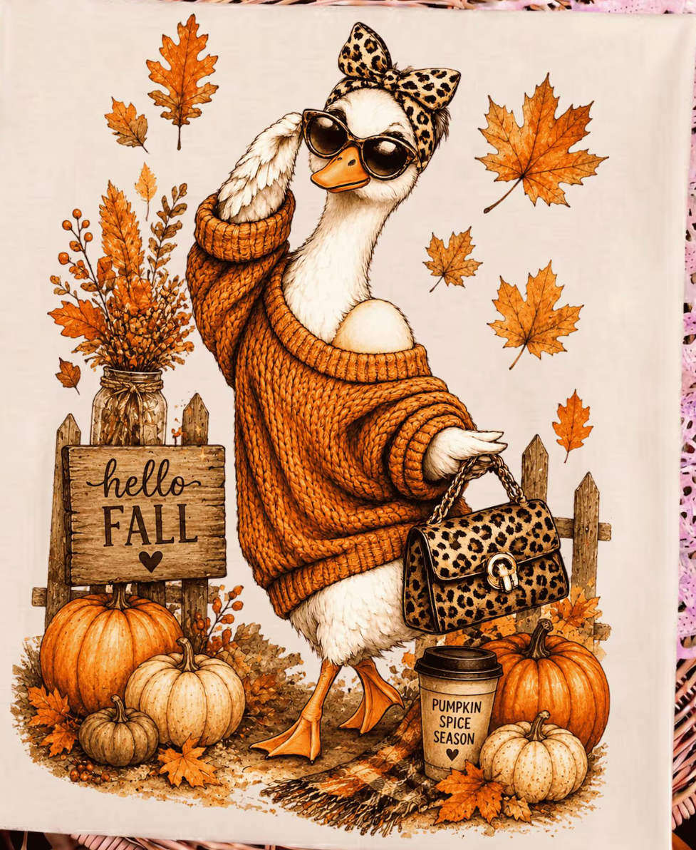 Fall DTF Transfer