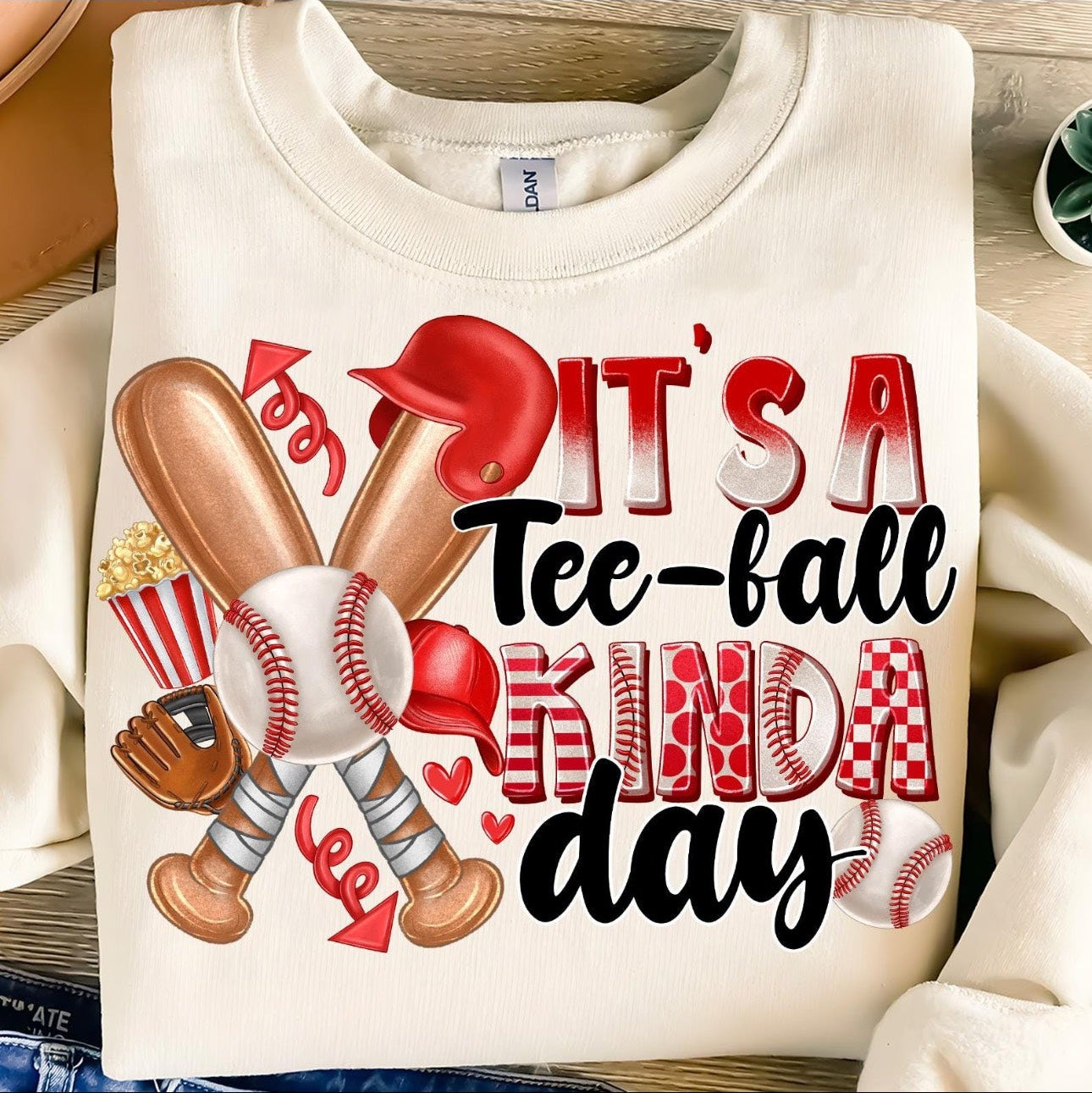 T-Ball DTF Transfer