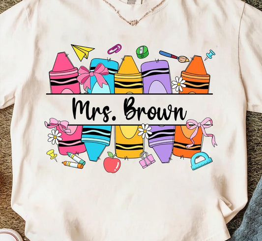 Teacher Appreciation Custom