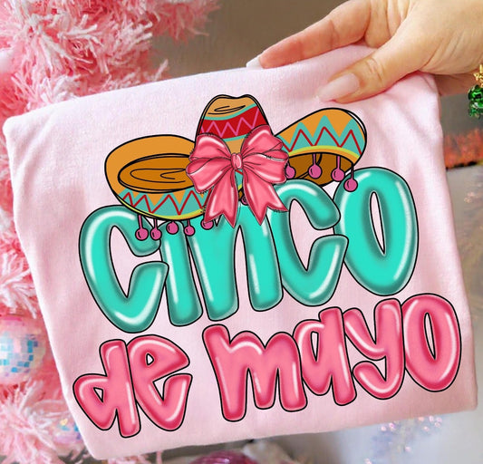 Cinco de Mayo DTF Transfer