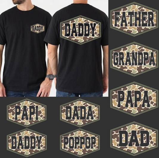 Dad/Father DTF Transfer