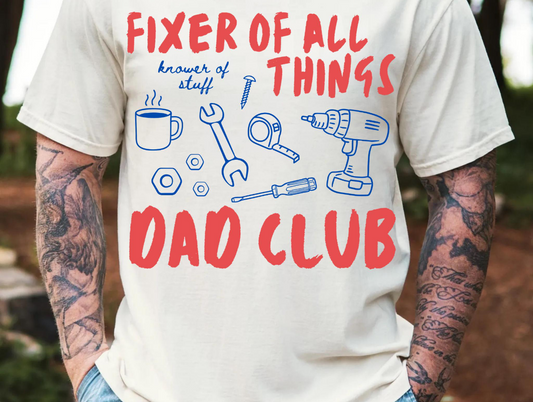 Dad/Father DTF Transfer