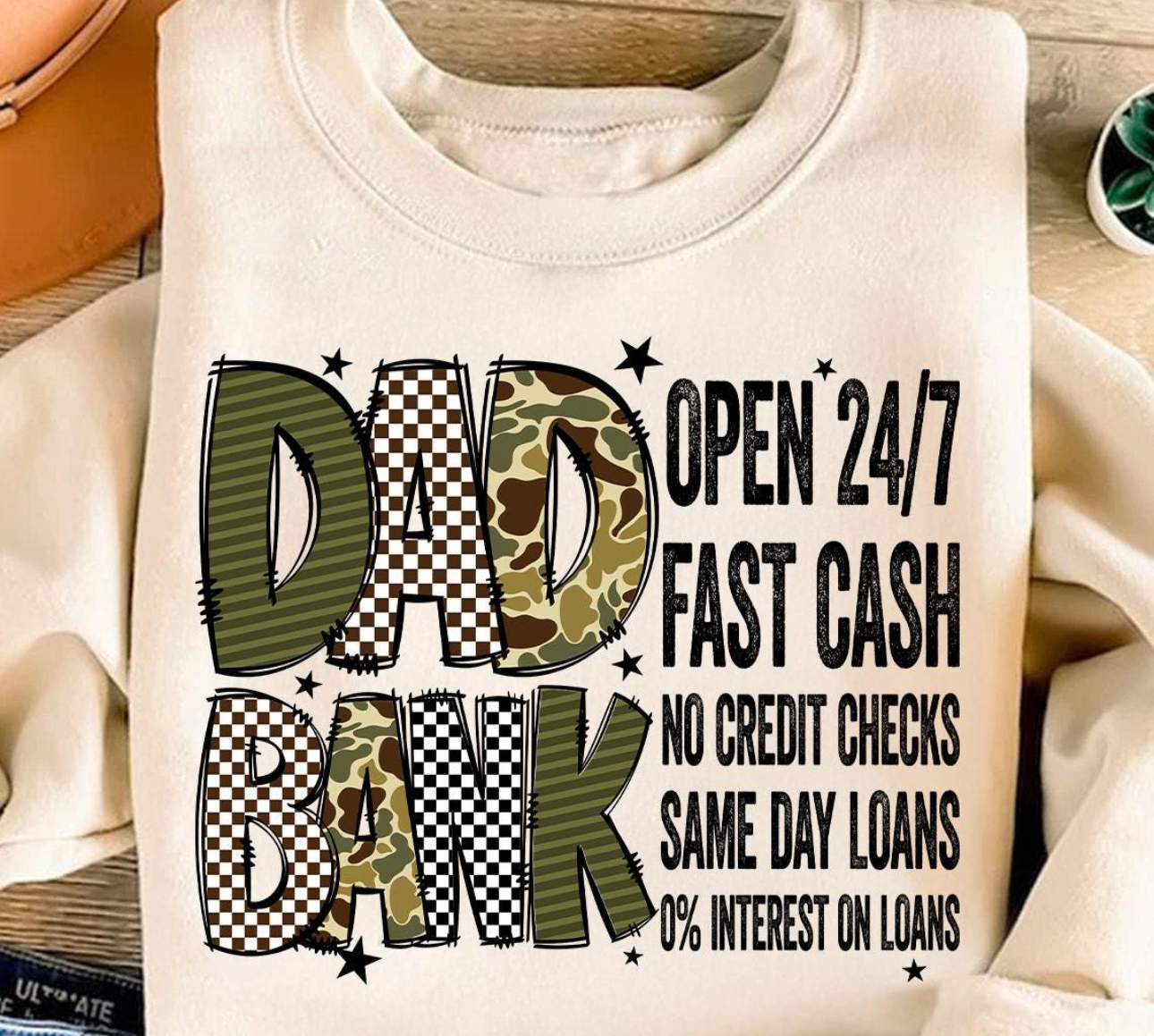 Dad/Father DTF Transfer