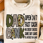 Dad/Father DTF Transfer