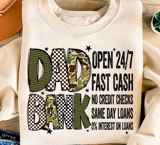 Dad/Father DTF Transfer