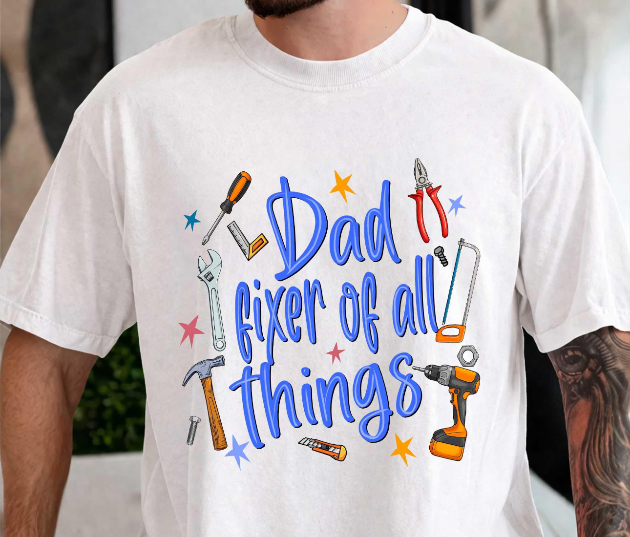 Dad/Father DTF Transfer