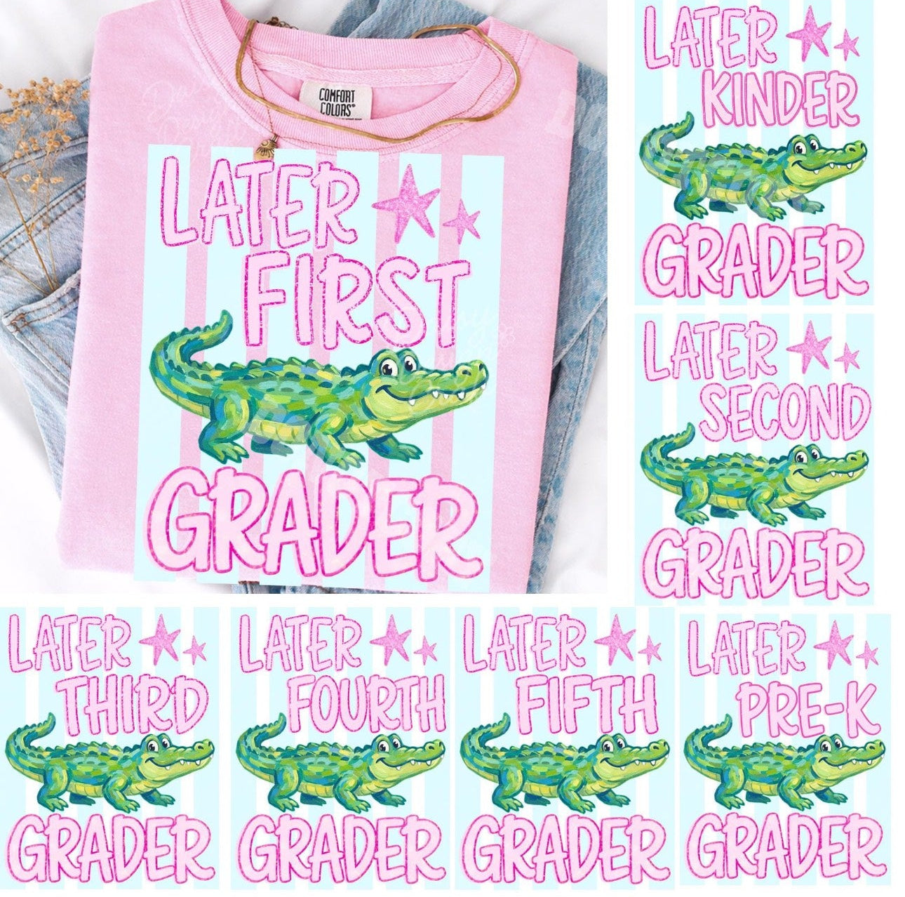 Grade Levels DTF Transfer