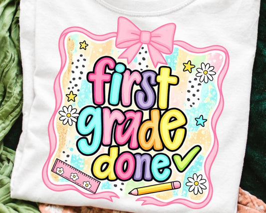 First Grade DTF Transfer