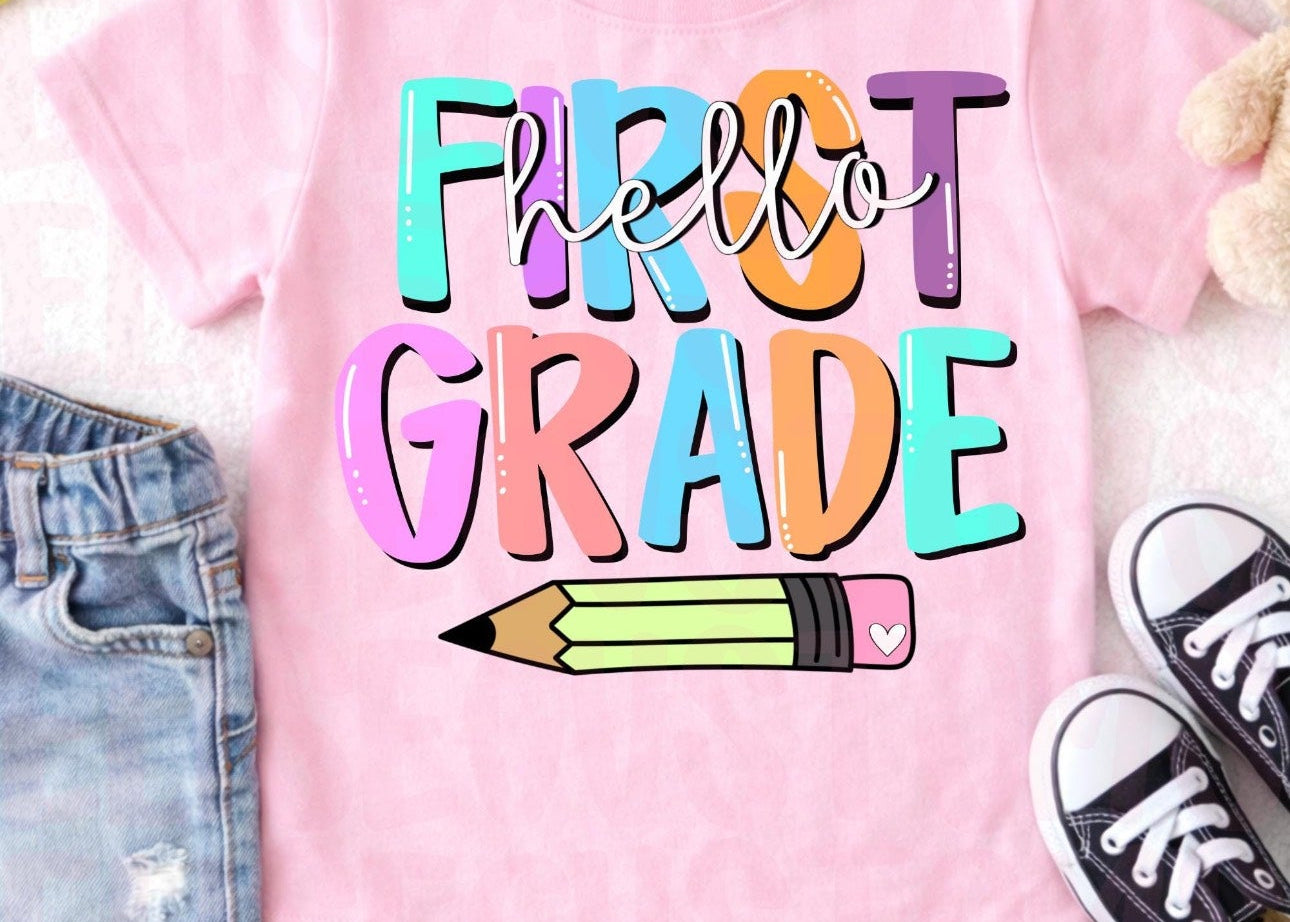 First Grade DTF Transfer