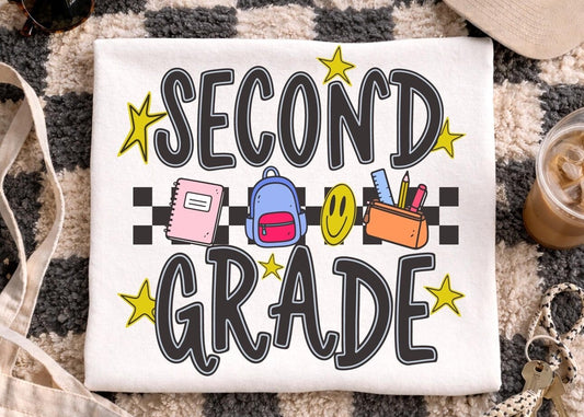 Second Grade DTF Transfer