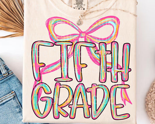 Fifth Grade DTF Transfer