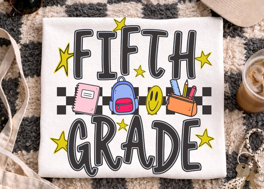 Fifth Grade DTF Transfer