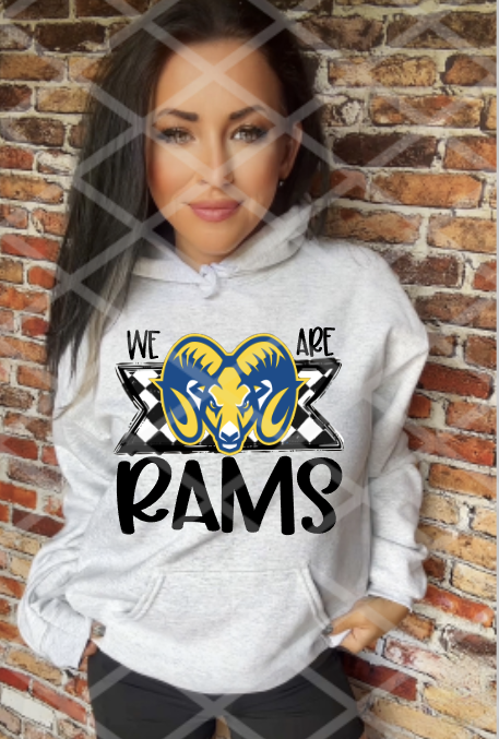 Rams DTF Transfer