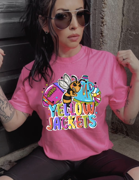 Yellow Jackets DTF Transfer