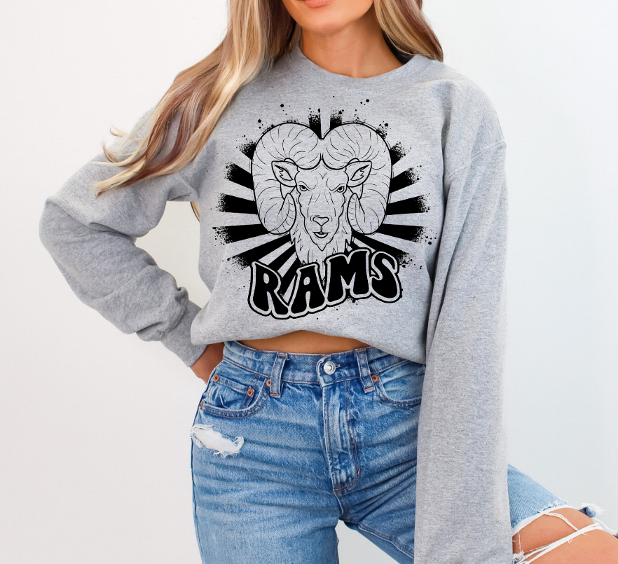 Rams DTF Transfer 0041