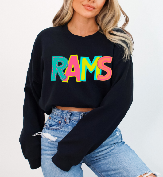 Rams DTF Transfer