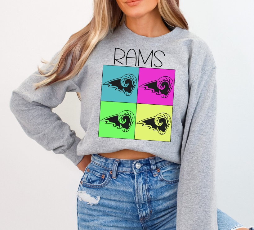 Rams DTF Transfer 0035