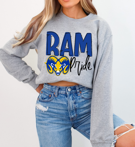 Rams DTF Transfer