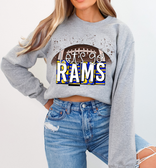Rams DTF Transfer
