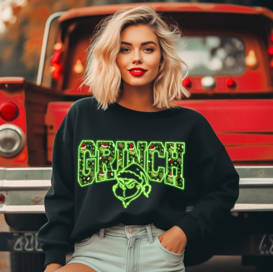 Tuesday Drops - Grinch DTF Transfer